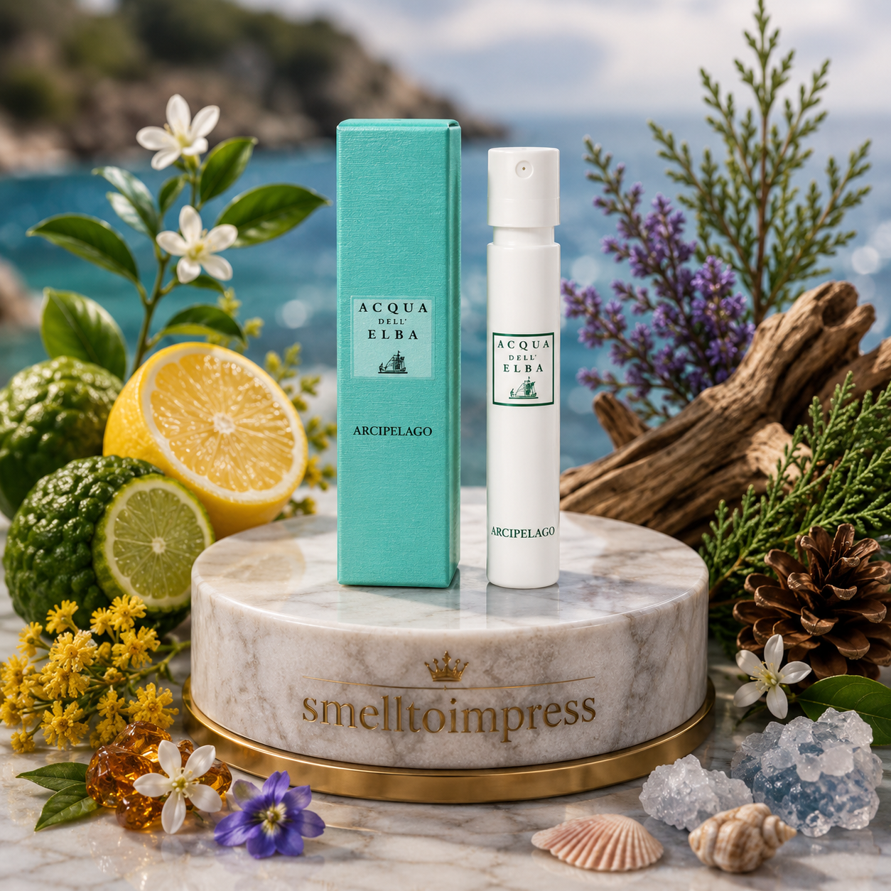 obraz oficjalnej próbki perfum Akwa Del Elba Arcipelago 1,2 ml 0,04 fl. oz