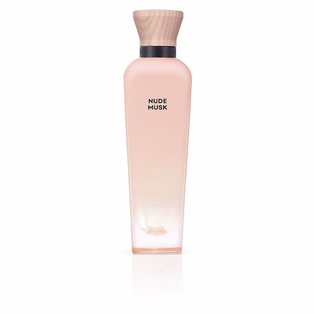 Dostępne są próbki perfum Adolfo Dominguez Nude Musk 120 ml, próbka zapachu Adolfo Dominguez Nude Musk 1 ml 0,034 uncji, tester perfum Adolfo Dominguez Nude Musk 2 ml 0,068 uncji płynu.