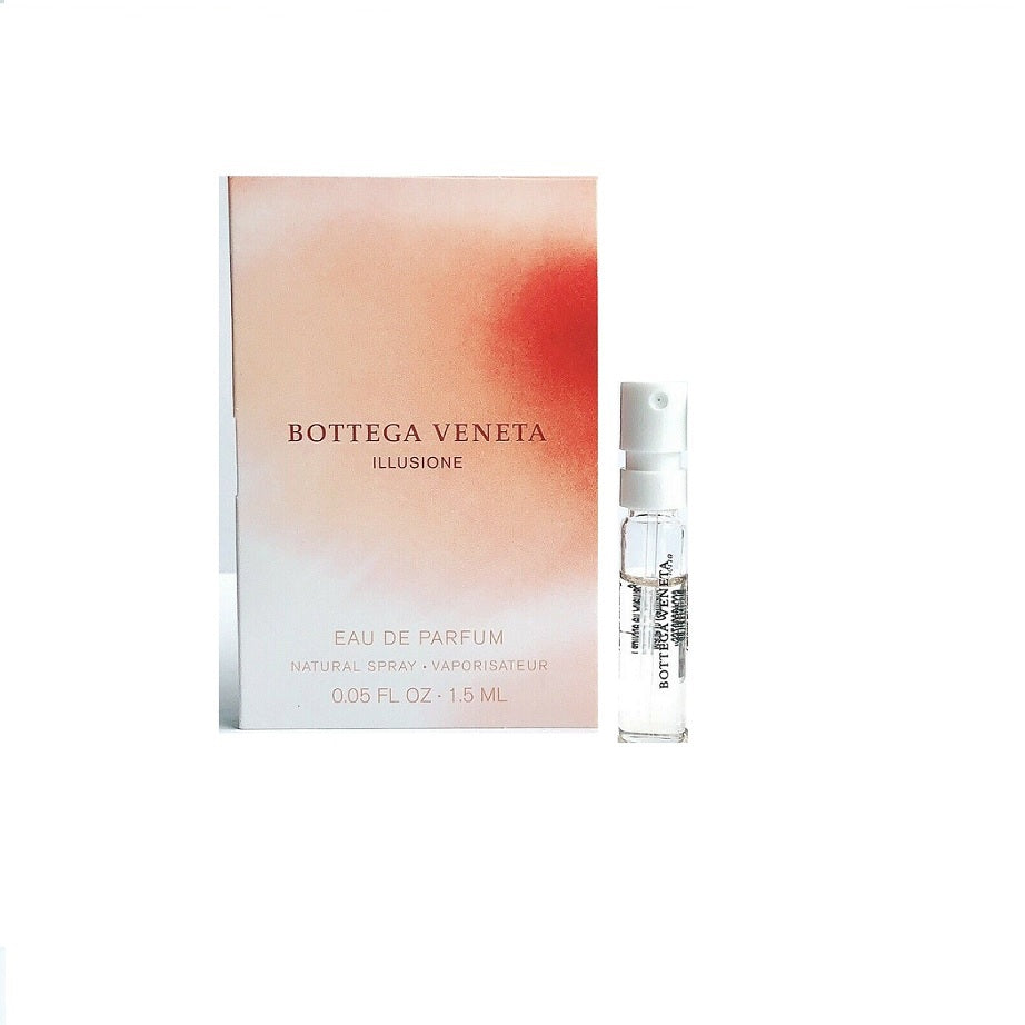 Bottega Veneta Illusione Kobieta 1,5 ml 0,07 fl. uncja oficjalna próbka perfum, Bottega Veneta Illusione Woman 1,5 ml 0,07 fl. uncja oficjalna próbka zapachu