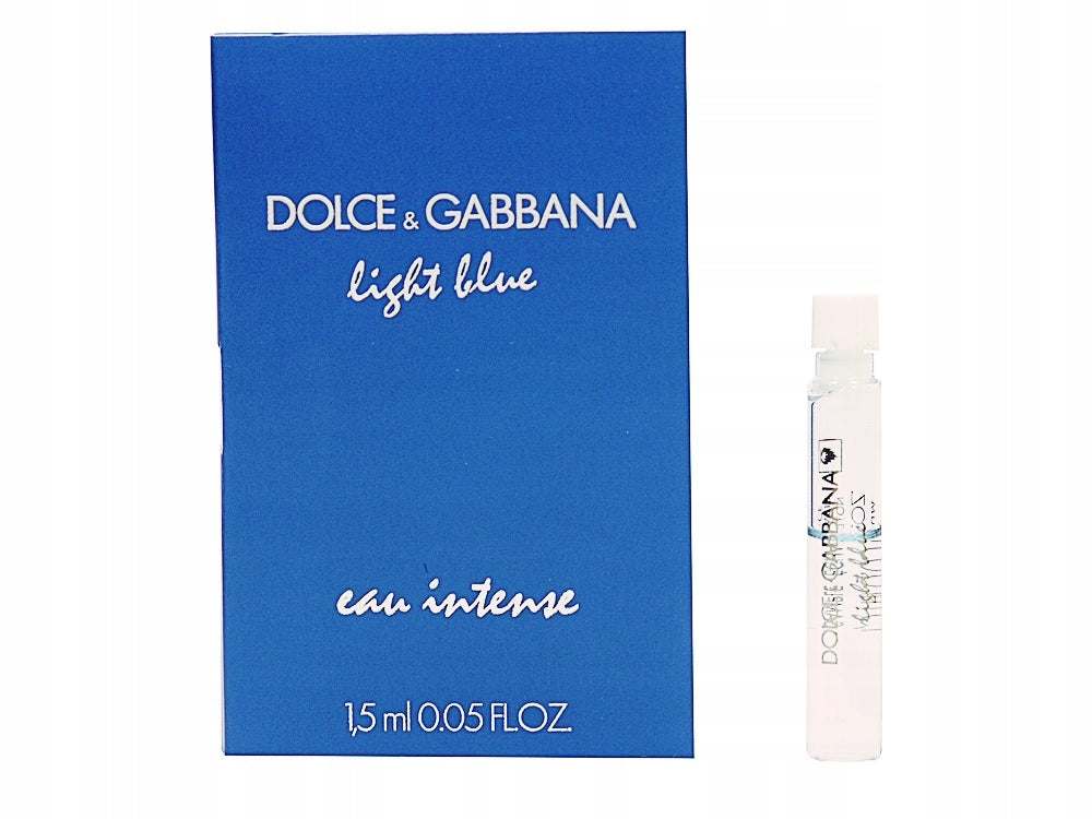 Dolce & Gabbana Light Blue Eau Intense 1.5 ML oficjalna próbka perfum