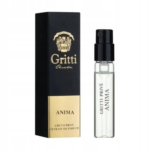 zdjęcie oficjalnej próbki perfum Gritti Anima 2 ml 0,06 fl. oz.