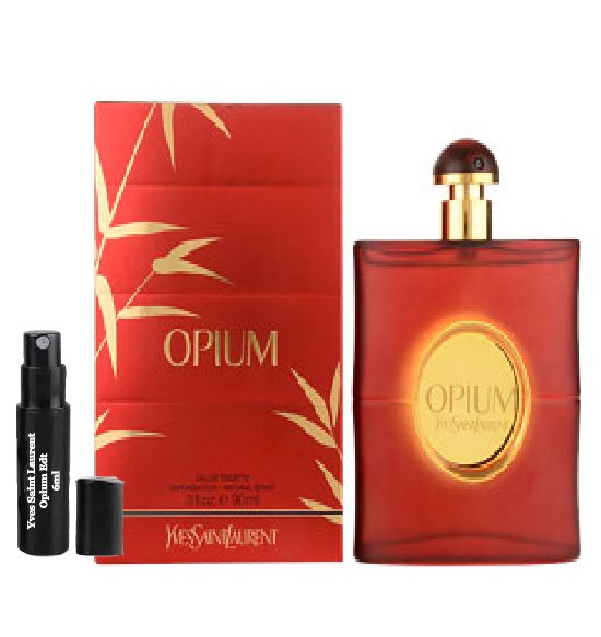 Woda toaletowa Yves Saint Laurent Opium 6 ml 0,2 fl. uncja próbka zapachu