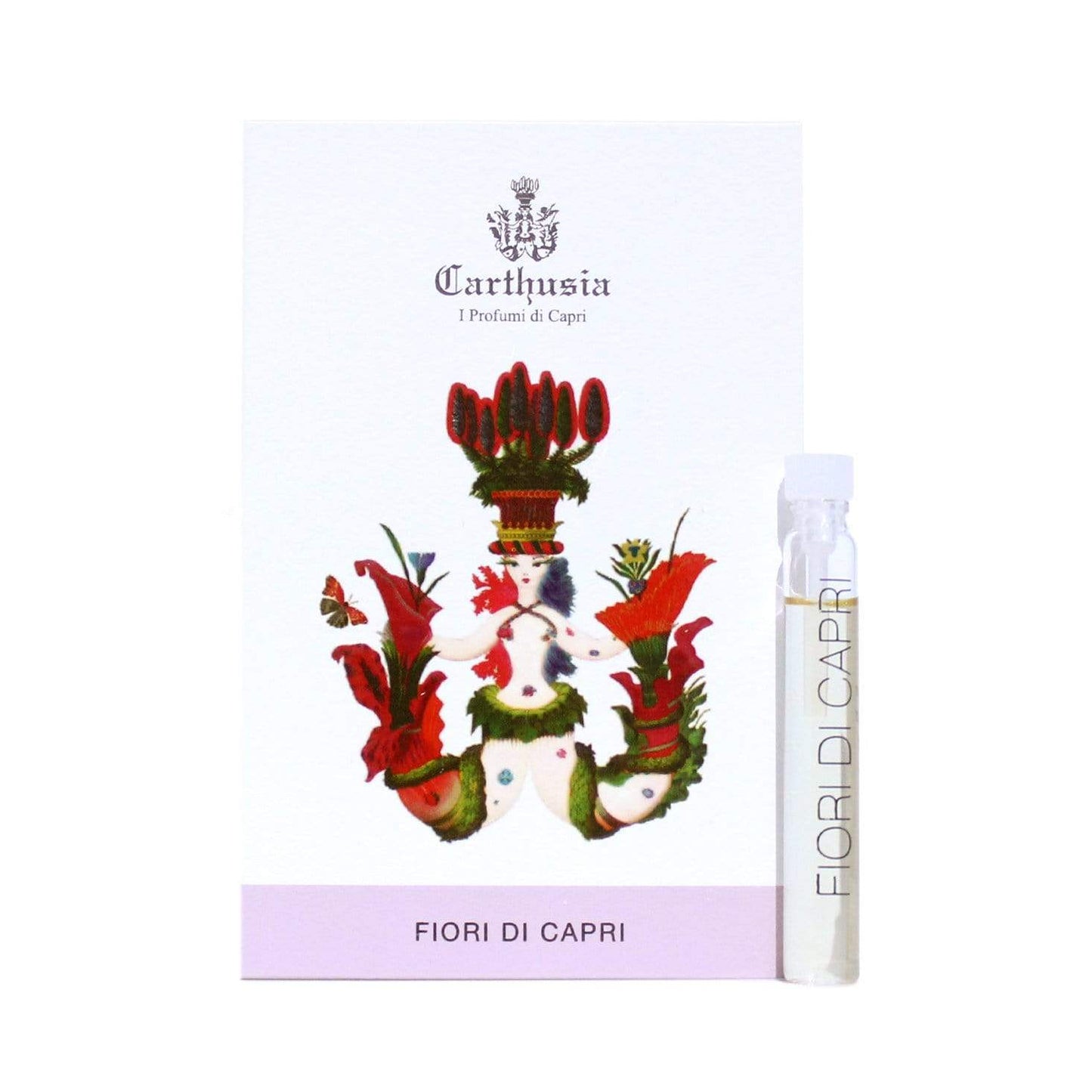 oficjalna próbka perfum Carthusia Fiori di Capri wielkość 2ml 0,06 oz.