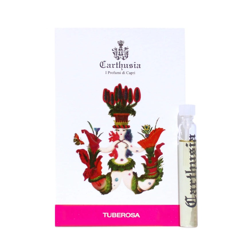oficjalna próbka perfum Carthusia Tuberosa rozmiar 2ml 0.06 oz.