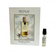oficjalne próbki perfum Nicolai Poudre de Musc zapach 1,8 ml 0,07 oz.