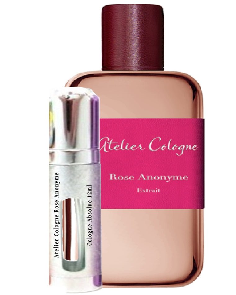 Atelier Cologne Rose Anonyme Cologne Absolue samples 12ml