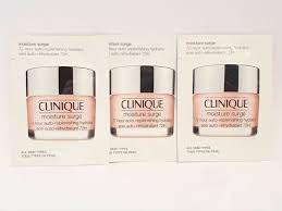 Clinique Moisture Surge 72-godzinny krem nawilżający Auto Replenishing Hydrator Gel Cream 1 ml 0,03 uncji płynu oficjalne próbki kosmetyków do pielęgnacji skóry