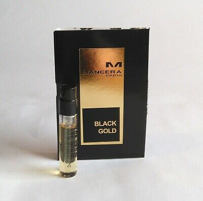Mancera Black Gold 2ml 0.06 fl. oz. oficjalna próbka perfum, Mancera Black Gold 2ml 0.06 fl. oz. oficjalna próbka zapachu