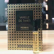 Perris Monte Carlo Vanille de Tahiti 2.0ml επίσημο δείγμα αρώματος, Perris Monte Carlo Vanille de Tahiti 2.0ml oficjalna próbka perfum, Perris Monte Carlo Vanille de Tahiti 2.0ml официальный образец духов, Perris Monte Carlo Vanille de Tahiti 2.0ml u