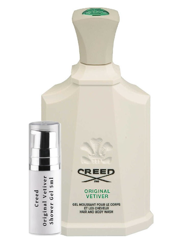 Próbki żelu pod prysznic Creed Original Vetiver - żel pod prysznic Creed Original Vetiver - creed-5ml-smelltoimpress