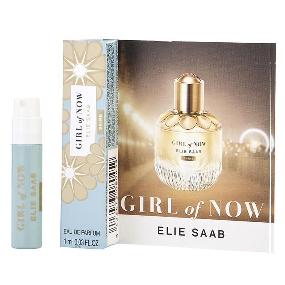 Elie Saab Girl of Now Shine 1ml 0.03 fl.oz 官方香水样品, Mostră oficială de parfum Elie Saab Girl of Now Shine 1ml 0.03 fl.oz, Elie Saab Girl of Now Shine 1ml 0.03 fl.oz oficiální vzorek parfému, Elie Saab Girl of Now Shine 1ml 0.03 fl.oz επίσημο δείγμα αρ