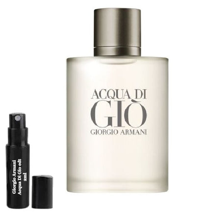 Woda toaletowa Giorgio Armani Acqua di Gio z próbkami perfum