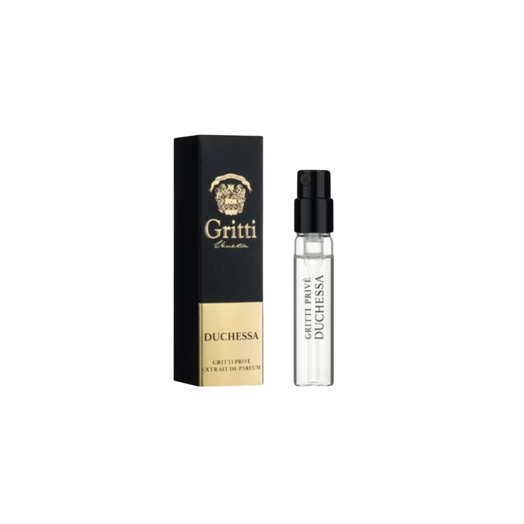 zdjęcie oficjalnej próbki perfum Gritti Duchessa 2 ml 0,06 fl. oz.