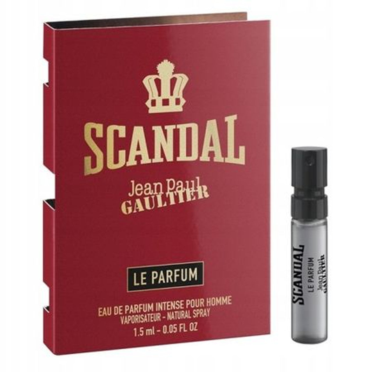 Oficjalne próbki perfum Jean Paul Gaultier Scandal Le Parfum Intense, tester zapachu Jean Paul Gaultier Scandal Le Parfum Intense
