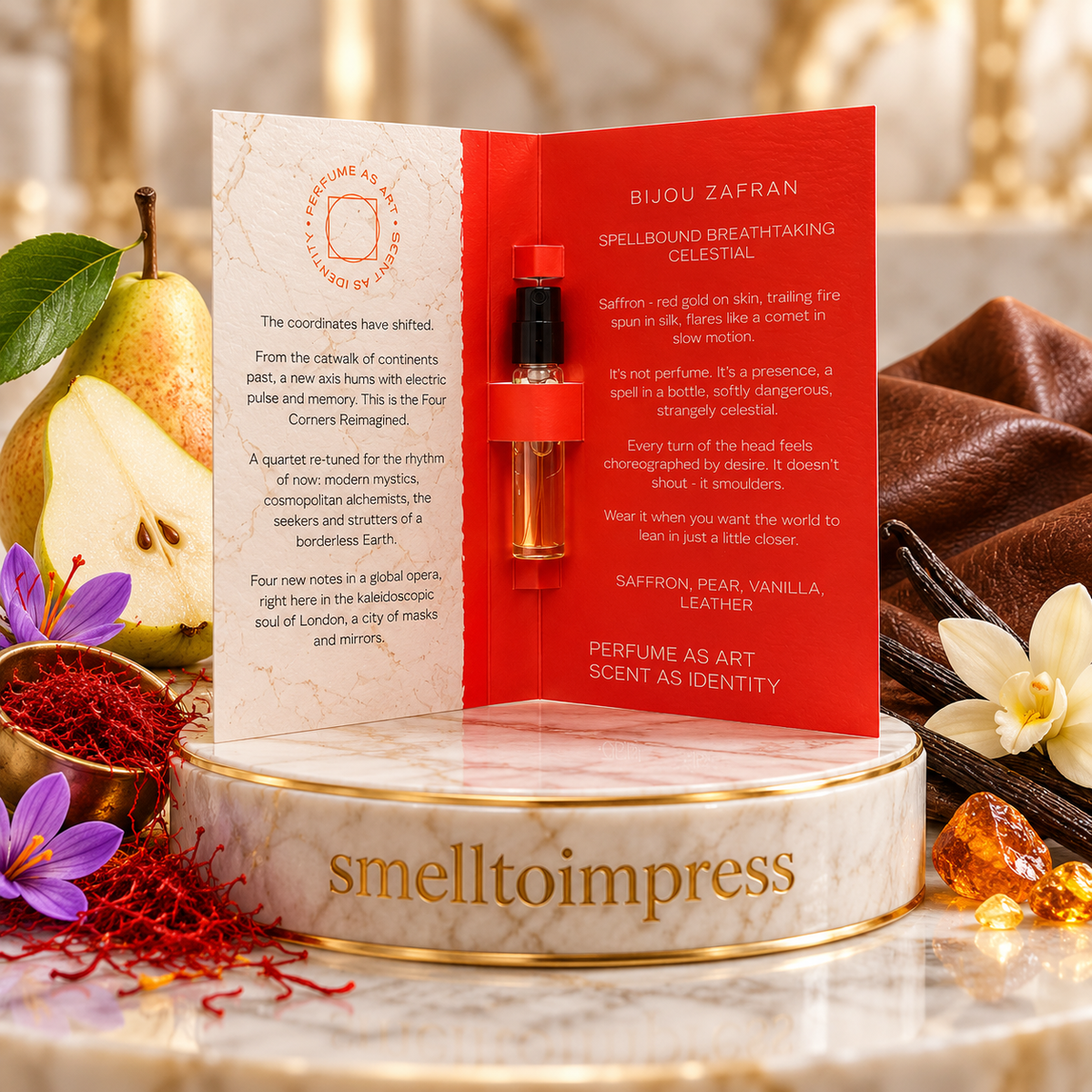 Oficjalna próbka perfum Ormonde Jayne Bijou Zafran 2,5 ml od Smelltoimpress