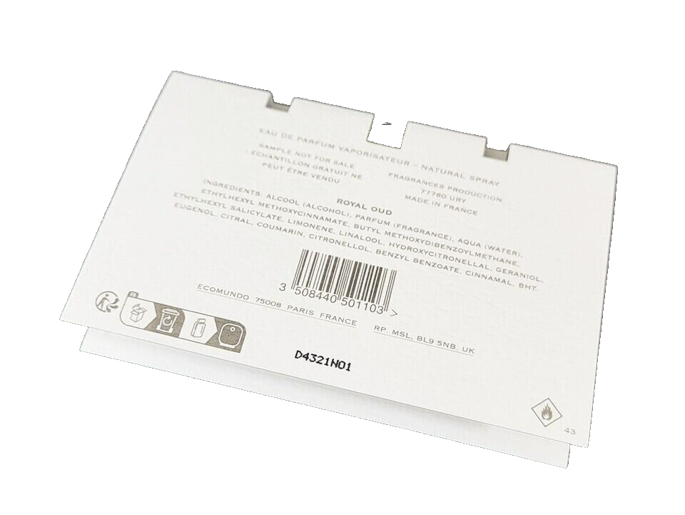 Creed Royal Oud edp 2ml 0.06 fl. oz. próbka perfum