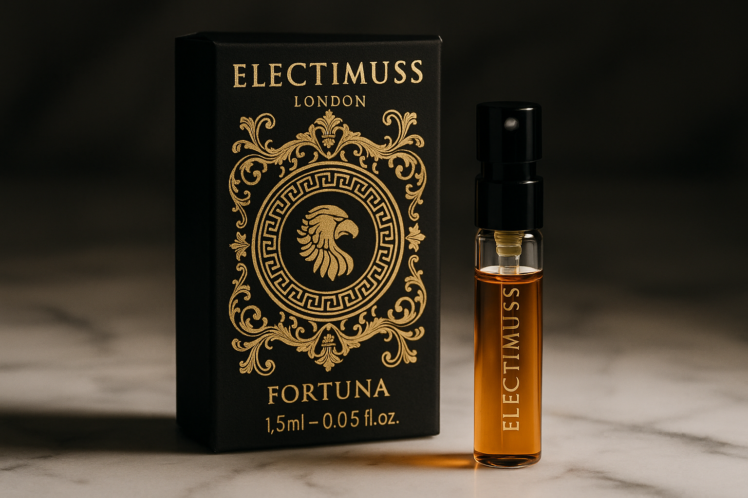 Electimuss London Fortuna 1,5 ml 0,05 uncji płynu oficjalna próbka perfum