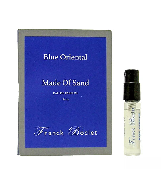 official perfume sample of Franck Boclet Made Of Sand 1.5ml 0.54 o.z.