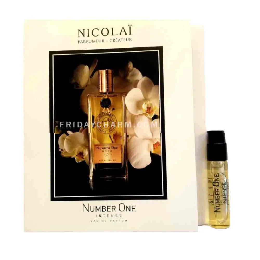 oficjalne próbki perfum Nicolai Number One Intense 1,8 ml 0,07 uncji tester perfum