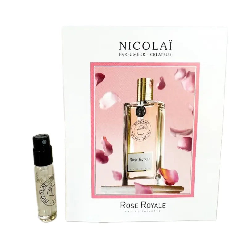 oficjalne próbki perfum Nicolai Rose Royale 1,8 ml 0,07 uncji tester perfum