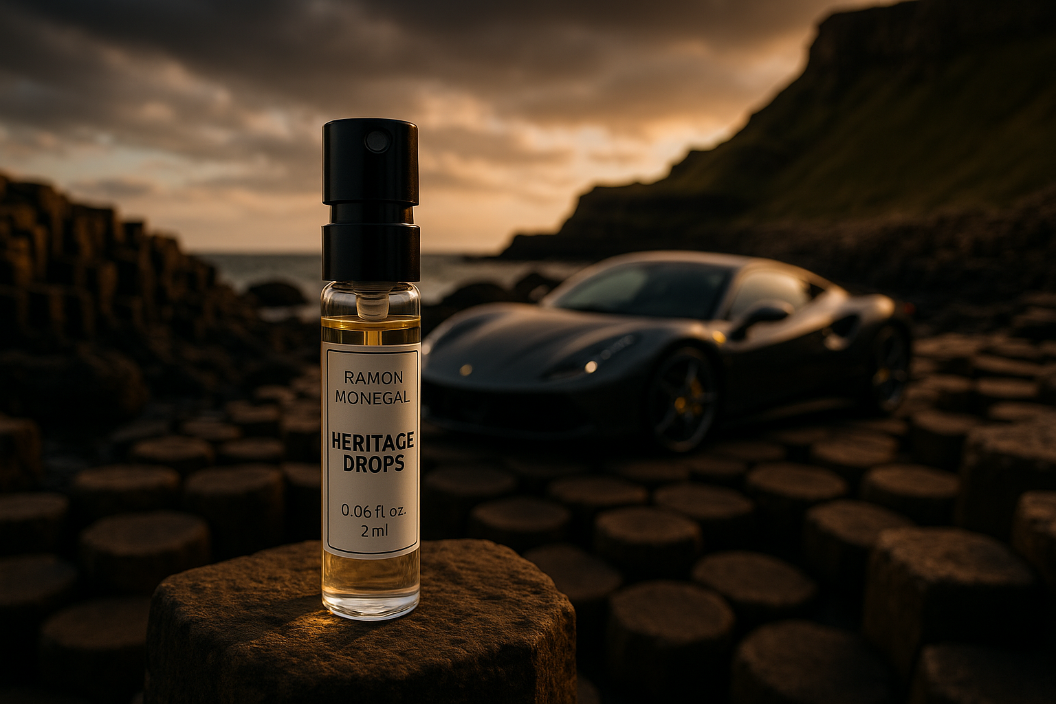 Oficjalna próbka perfum Ramon Monegal Heritage Drops 2ml 0.06 fl.o.z. tester perfum