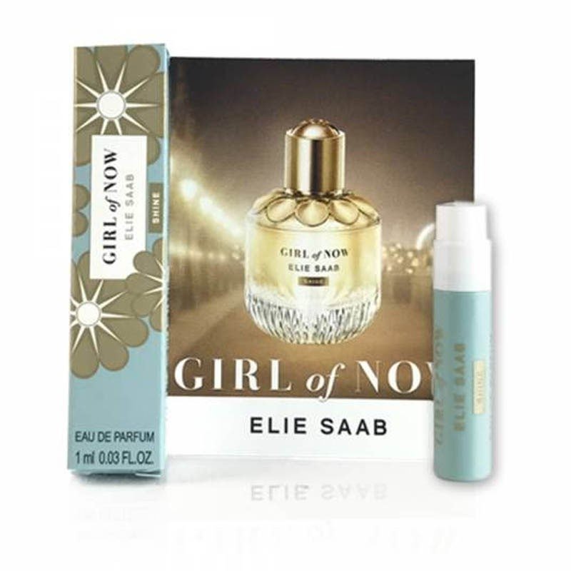Elie Saab Girl of Now Shine 1ml 0.03 fl.oz virallinen hajuvesinäyte, Elie Saab Girl of Now Shine 1ml 0.03 fl.oz oficjalna próbka perfum, Elie Saab Girl of Now Shine 1ml 0.03 fl.oz officielt parfymprov, Elie Saab Girl of Now Shine 1ml 0.03 fl.oz offic