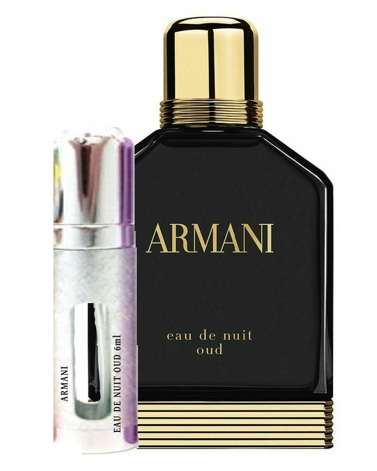 ARMANI EAU DE NUIT OUD samples 6ml