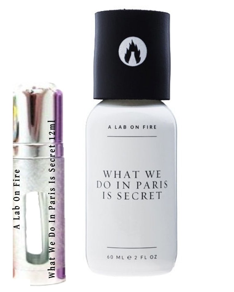 A Lab On Fire What We Do In Paris Is Secret samples 12ml