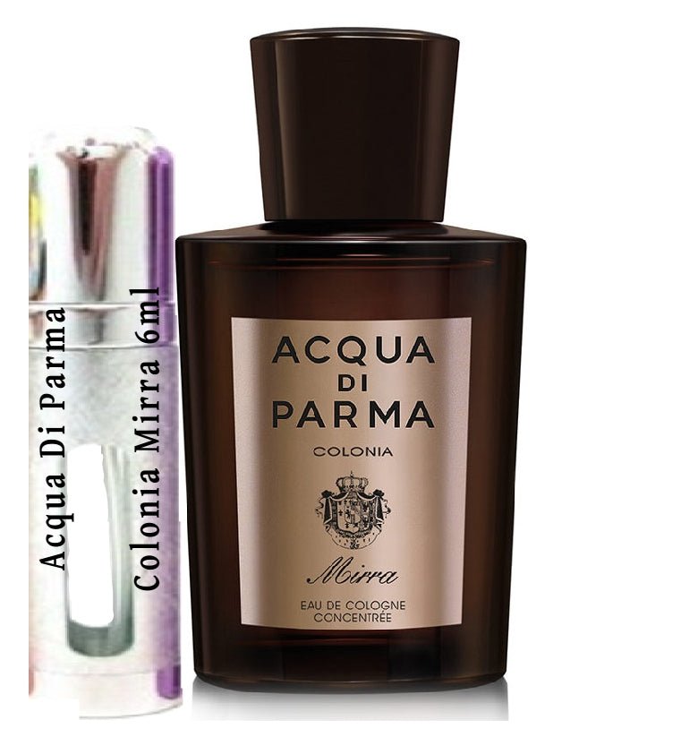 Acqua Di Parma Colonia Mirra 6ml 0.20 fl. o.z. parfüm minta,  Acqua Di Parma Colonia Mirra 6ml 0.20 fl. o.z. campione di profumo,  Acqua Di Parma Colonia Mirra 6ml 0.20 fl. o.z. amostra de perfume,  Acqua Di Parma Colonia Mirra 6ml 0.20 fl. o.z. 官方香水样品,  Mostră de parfum Acqua Di Parma Colonia Mirra 6ml 0.20 fl. o.z.,