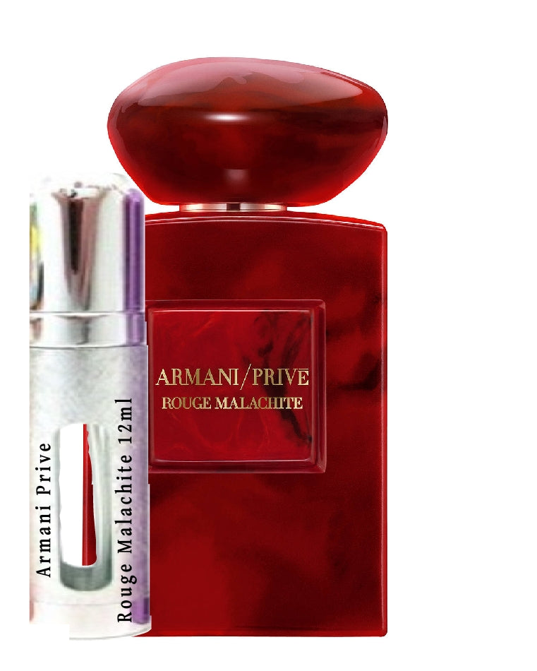 Armani Prive Rouge Malachite samples 12ml