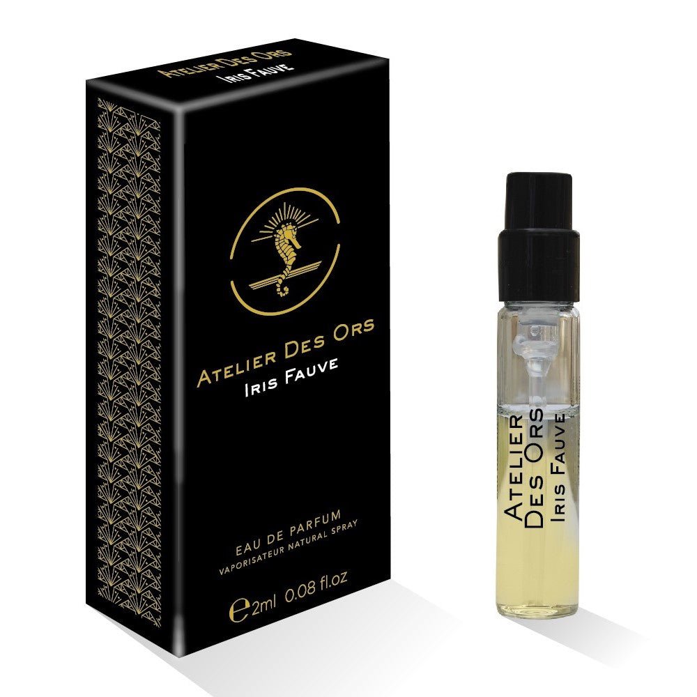 Atelier Des Ors Iris Fauve 2,5 ml 0,08 fl. uncja officiellt parfymprov, Atelier Des Ors Iris Fauve 2,5 ml 0,08 fl. uncja officiel parfumeprøve, Atelier Des Ors Iris Fauve 2,5 ml 0,08 fl. uncja officiel parfumstalen, Atelier Des Ors Iris Fauve 2,5 ml 