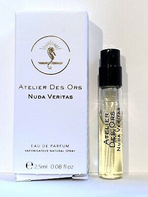 Atelier Des Ors Nuda Veritas 2,5 ml 0,08 fl. uncja hivatalos parfüm minta, Atelier Des Ors Nuda Veritas 2,5 ml 0,08 fl. uncja Campione di profumo ufficiale, Atelier Des Ors Nuda Veritas 2,5 ml 0,08 fl. uncja amostra oficial de perfume, Atelier Des Or