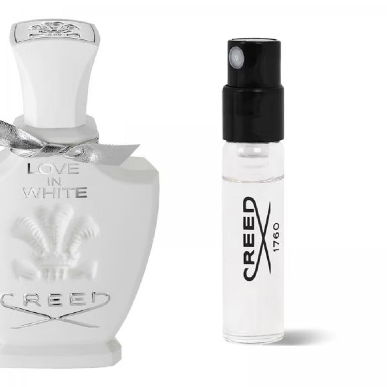 Creed Love in White edp 2ml 液量オンス公式香水サンプル, Creed Love in White edp 2ml официална парфюмна проба, Creed Love in White edp 2ml échantillon de parfum officiel, Creed Love in White edp 2ml virallinen hajuvesinäyte, Creed Love in White edp 2ml oficjalna p