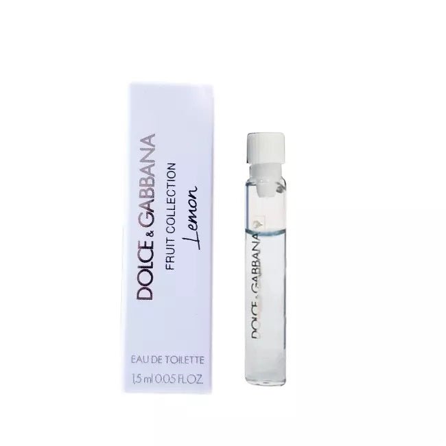 Dolce & Gabbana Fruit Collection Lemon 1,5 ml 0,05 uncji płynu oficjalna próbka perfum tester perfum