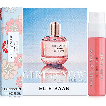 Elie Saab Girl of Now Forever 1ml 0.03 fl.oz échantillon de parfum officiel, Elie Saab Girl of Now Forever 1ml 0.03 fl.oz virallinen hajuvesinäyte, Elie Saab Girl of Now Forever 1ml 0.03 fl.oz oficjalna próbka perfum, Elie Saab Girl of Now Forever 1m