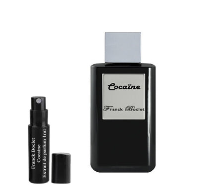 Franck Boclet Kokaina 1ml 0,03 fl. o.z. próbka perfum, Franck Boclet Cocaine 1ml 0,03 fl. o.z. 液量オンス公式香水サンプル, Franck Boclet Cocaine 1ml 0.03 fl. o.z. парфюмна проба, Franck Boclet Kokaina 1ml 0.03 fl. o.z. échantillon de parfum, Franck Boclet Cocaine