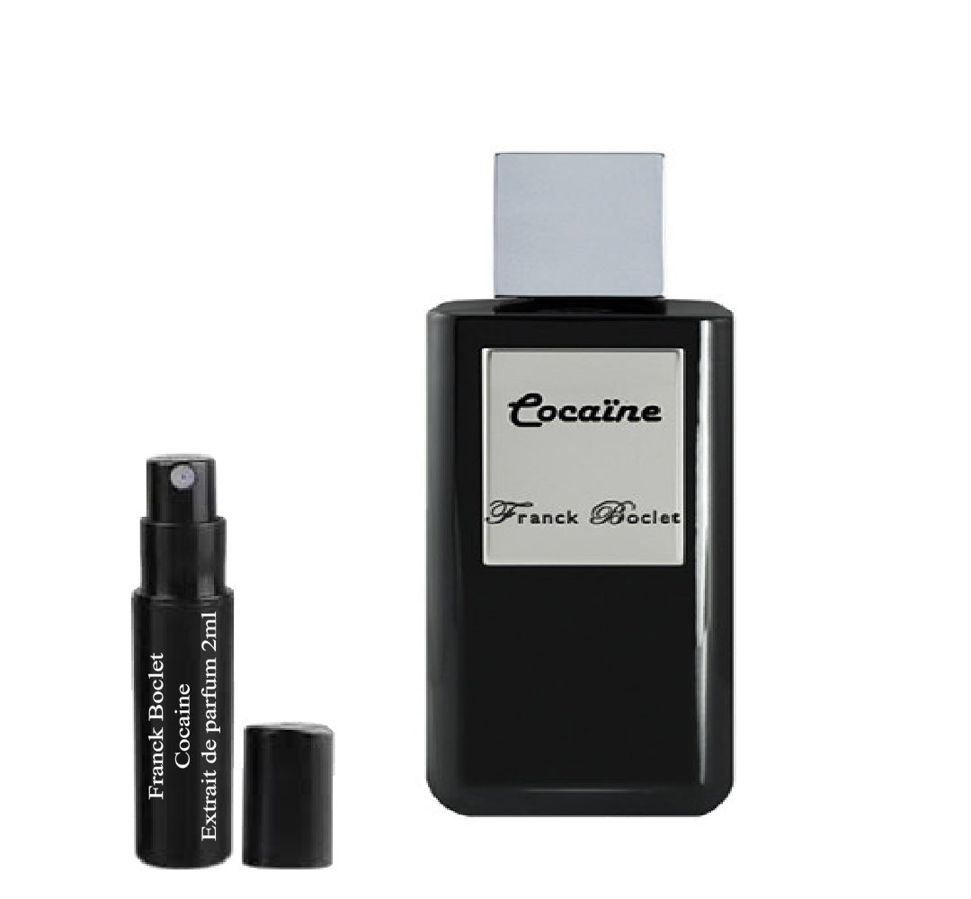 Franck Boclet Cocaine 2ml parfymprov, Franck Boclet Cocaine 2ml parfumeprøve, Franck Boclet Cocaine 2ml parfumstalen, Franck Boclet Cocaine 2ml muestra de perfum