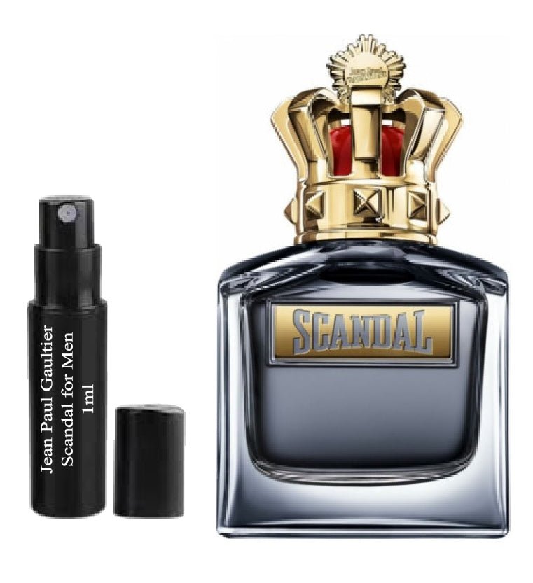 Skandal Jean Paul Gaultier dla mężczyzn 1ml 0,03 fl. o.z. próbka perfum, Jean Paul Gaultier Scandal for Men 1ml 0.03 fl. o.z. 液量オンス公式香水サンプル, Jean Paul Gaultier Scandal for Men 1ml 0.03 fl. o.z. парфюмна проба, Jean Paul Gaultier Scandal for Men 1ml 0