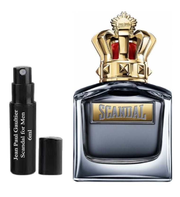 Skandal Jean Paul Gaultier dla mężczyzn 6ml 0,20 fl. o.z. amostra de perfume, Jean Paul Gaultier Scandal for Men 6ml 0.20 fl. o.z. 官方香水样品, Mostră de parfum Jean Paul Gaultier Scandal for Men 6ml 0.20 fl. o.z.,