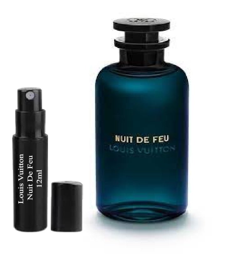 Louis Vuitton Nuit De Feu 12 ml 0,41 fl. o.z. vzorek parfému, Louis Vuitton Nuit De Feu 12ml 0.41 fl. o.z. δείγμα αρώματος, Louis Vuitton Nuit De Feu 12ml 0.41 fl. o.z. próbka perfum, Louis Vuitton Nuit De Feu 12ml 0.41 fl. o.z. образец духов, Louis 