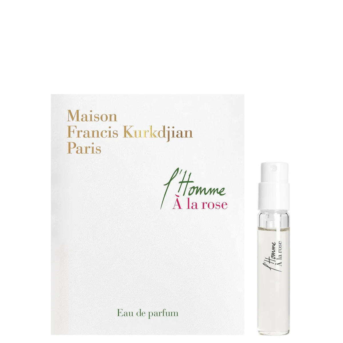 Maison Francis Kurkdjian L'Homme A la Rose 2ml 0,06 fl. uncja oficjalne próbki zapachów