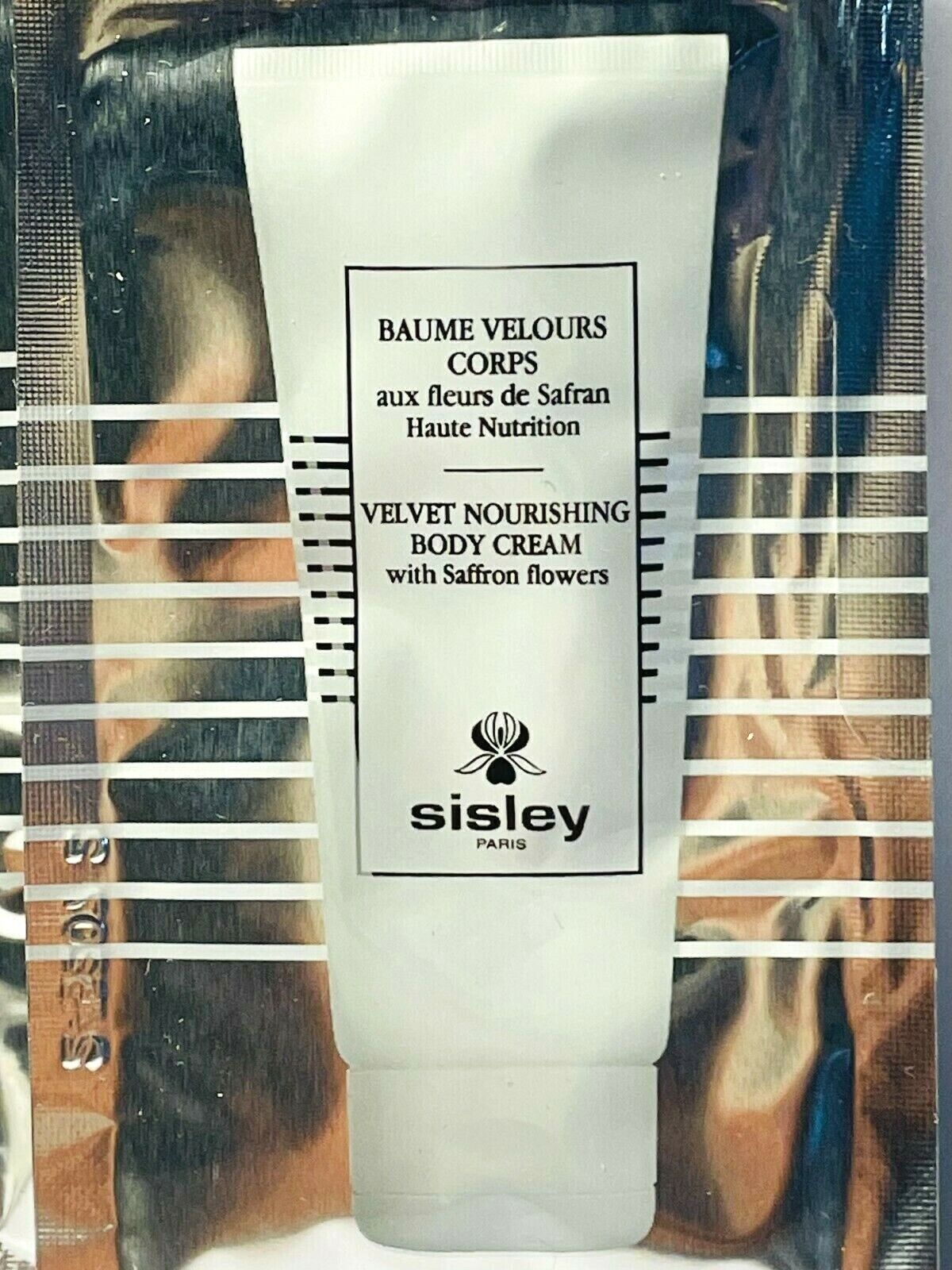 Sisley Velvet Nourishing Body Cream With Saffron Flowers 8ml 0.27 fl. oz. oficjalne próbki kosmetyków do pielęgnacji skóry