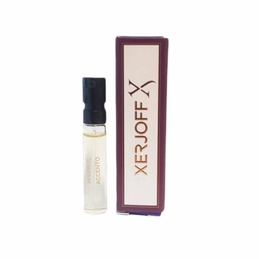 XERJOFF ACCENTO 2,0ml virallinen hajuvesinäyte, XERJOFF ACCENTO 2,0ml oficjalna perfumka próbka, XERJOFF ACCENTO 2,0ml officiellt parfymprov, XERJOFF ACCENTO 2,0ml officiel parfumeprøve, XERJOFF ACCENTO 2,0ml официална парфюмна проба, XERJOFF ACCENTO